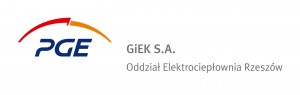 logo PGE GiEK SA Elektrocieplownia Rzeszow poziom RGB