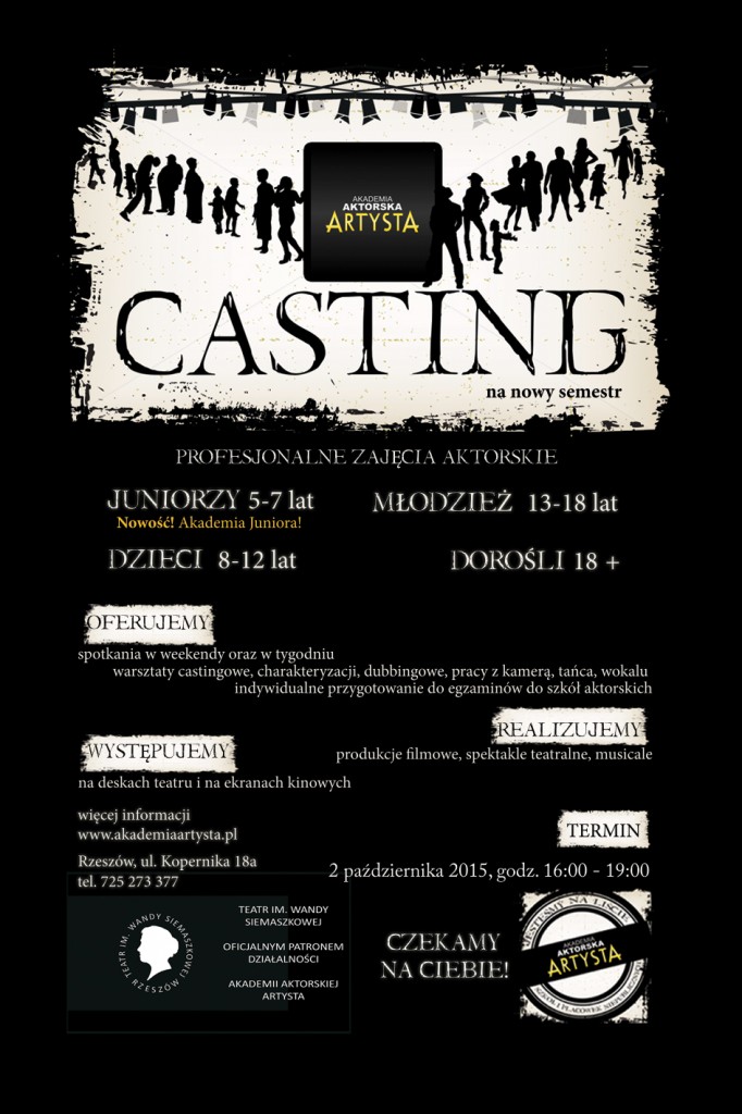 casting plakat_II