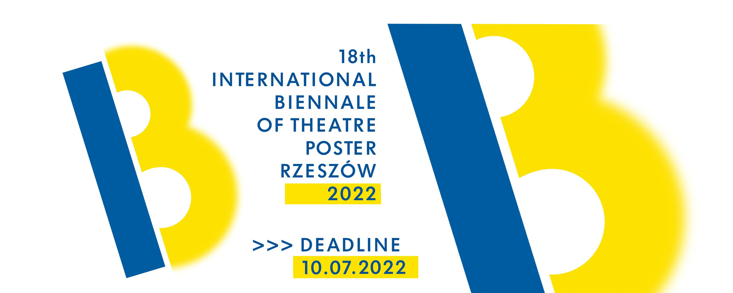 18th International Biennale of Theatre Poster 2022
